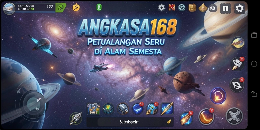 Tangkapan layar gameplay menampilkan aksi petualangan menarik di ANGKASA168.