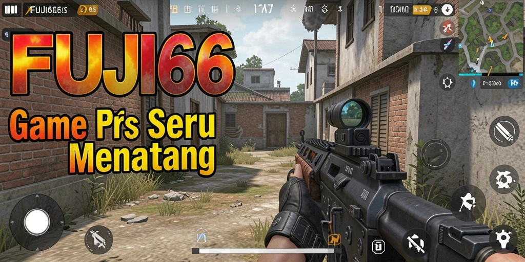 Tampilan seru dari gameplay FUJI66 saat pertempuran berlangsung.