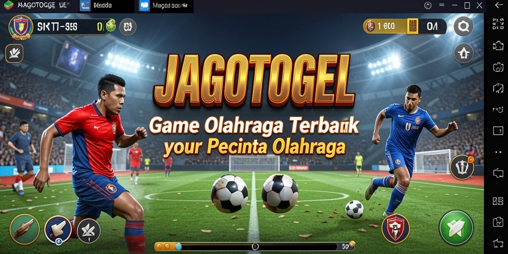 Tampilan utama dari JAGOTOGEL dengan berbagai pilihan taruhan olahraga.