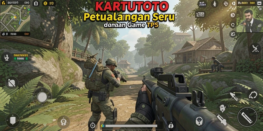 Tampilan gameplay KARTUTOTO yang mendebarkan dan penuh aksi.