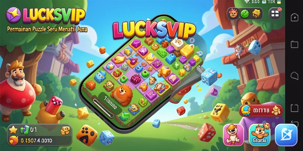 Tampilan gameplay menarik dari LUCKSVIP yang menantang.
