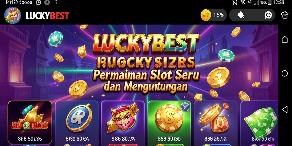 Gameplay slot seru dan penuh warna di LUCKYBEST.