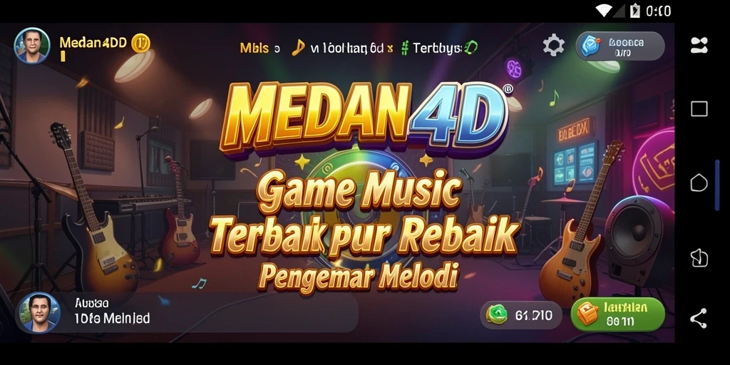 Tampilan gameplay MEDAN4D yang penuh warna dan interaktif.
