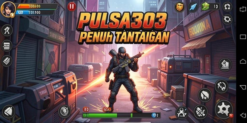 Tampilan screenshot gameplay PULSA303 menunjukkan aksi seru dalam simulasi.