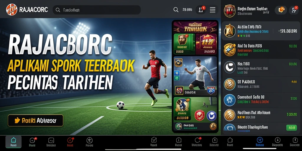 Tampilan menarik dari gameplay Sportsbook RAJACORC yang menghadirkan pengalaman bertaruh tanpa batas.