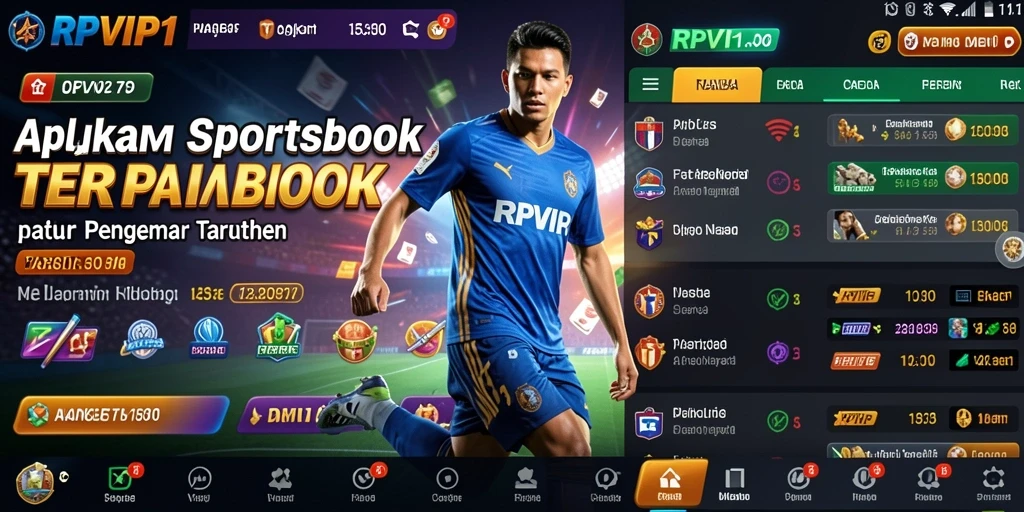 Tampilan menarik dari gameplay RPVIP1 dalam taruhan olahraga.