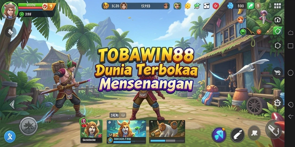 Gameplay menakjubkan dalam dunia terbuka TOBAWIN88.