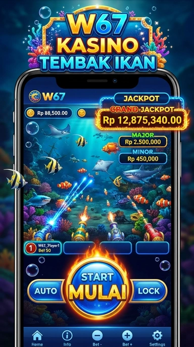 Proses unduh cepat dan mudah di aplikasi w67.